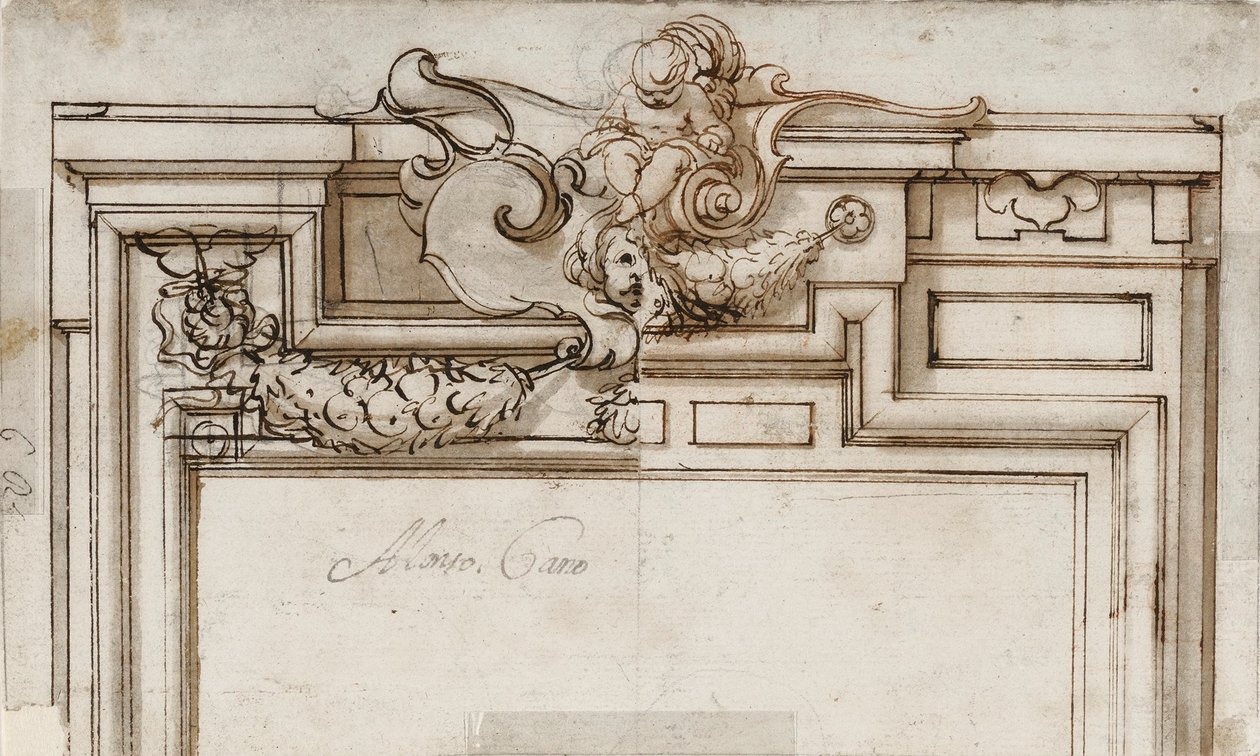 Studio per un retablo da Alonso Cano
