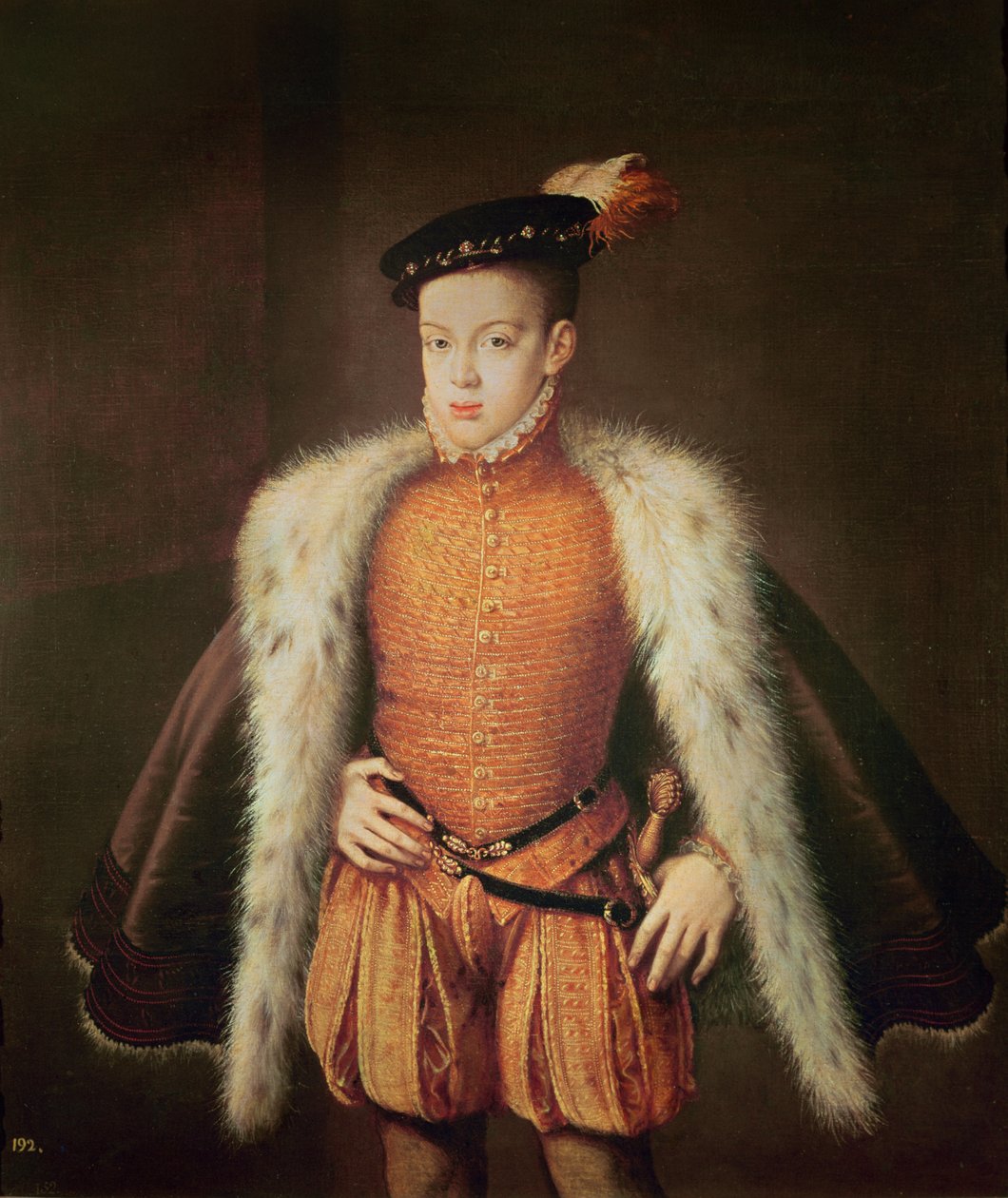 Don Carlos, Principe delle Asturie e del Portogallo, c.1558 da Alonso Sánchez Coello