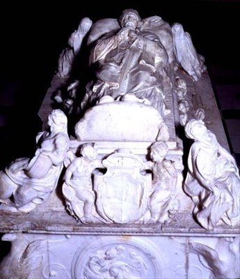 Tomba del Cardinale Tavera (m.1545) (marmo) da Alonso Berruguete