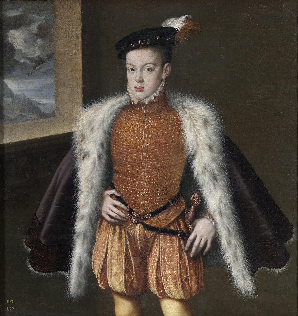 Don Carlos, Principe delle Asturie, 1555-1559 da Alonso Sánchez Coello
