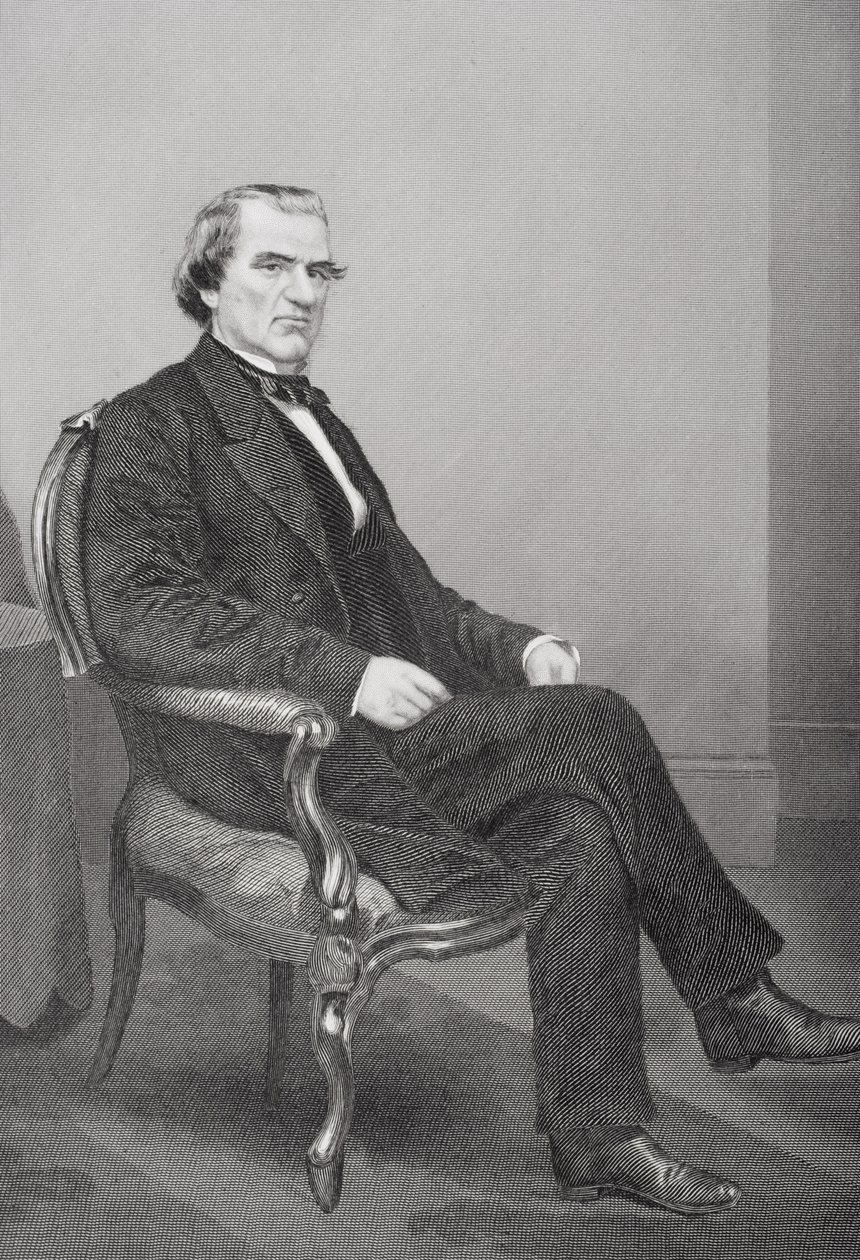 Andrew Johnson (1808-75) da Alonzo Chappel