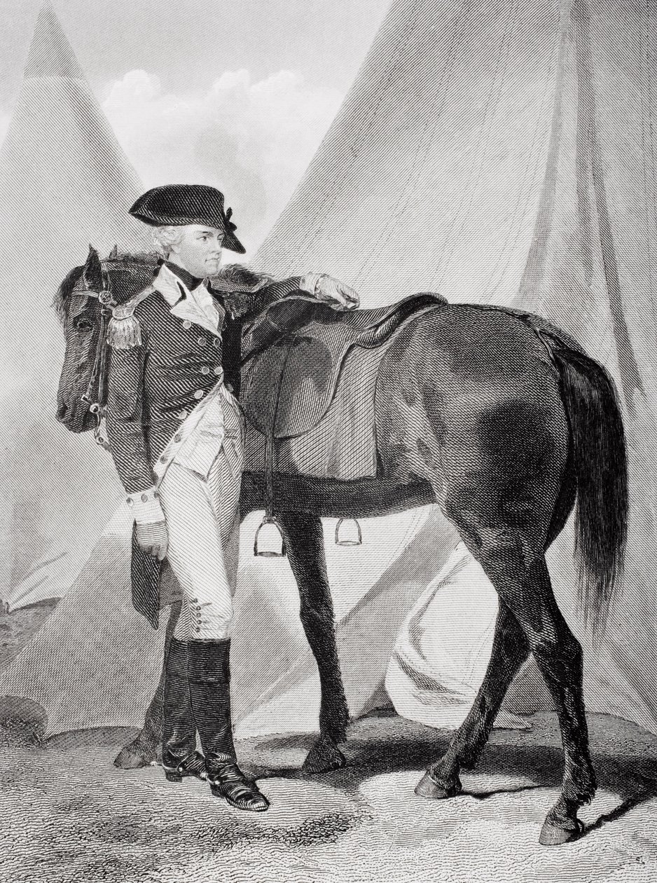 Ritratto di Anthony Wayne (1745-96) da Alonzo Chappel