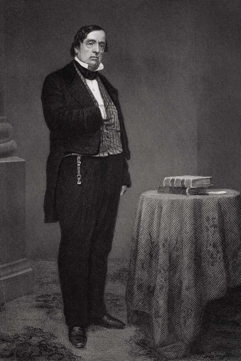 Ritratto di Lewis Cass (1782-1866) da Alonzo Chappel