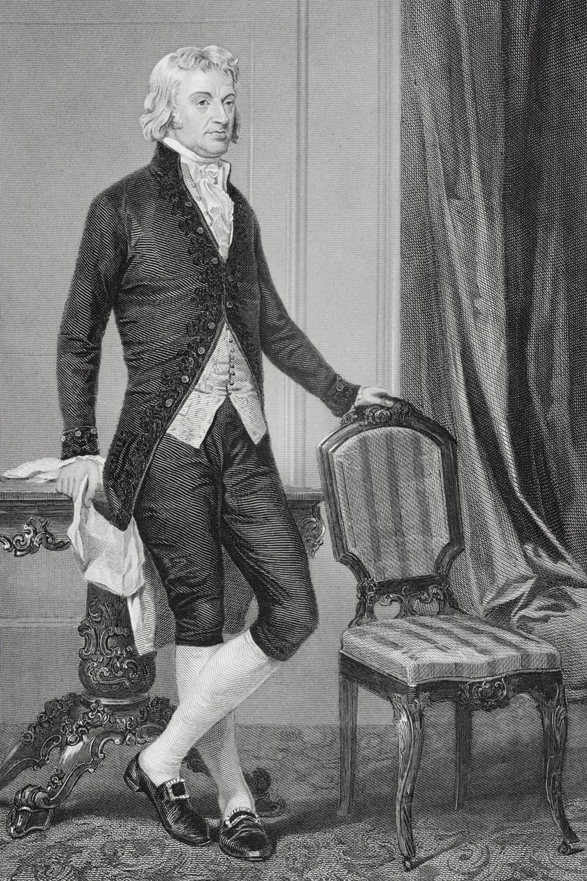 Ritratto di Robert R. Livingston (1746-1813) da Alonzo Chappel