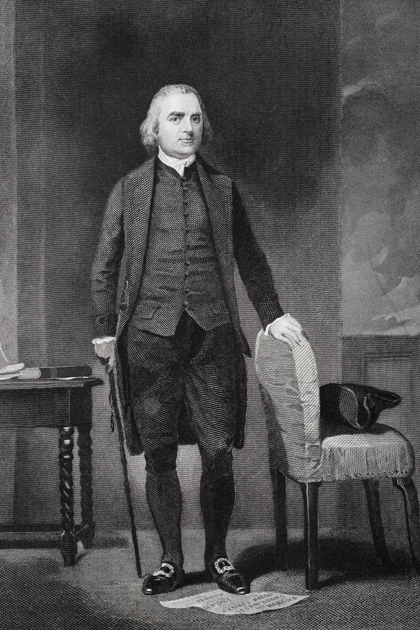 Ritratto di Samuel Adams (1722-1803) da Alonzo Chappel