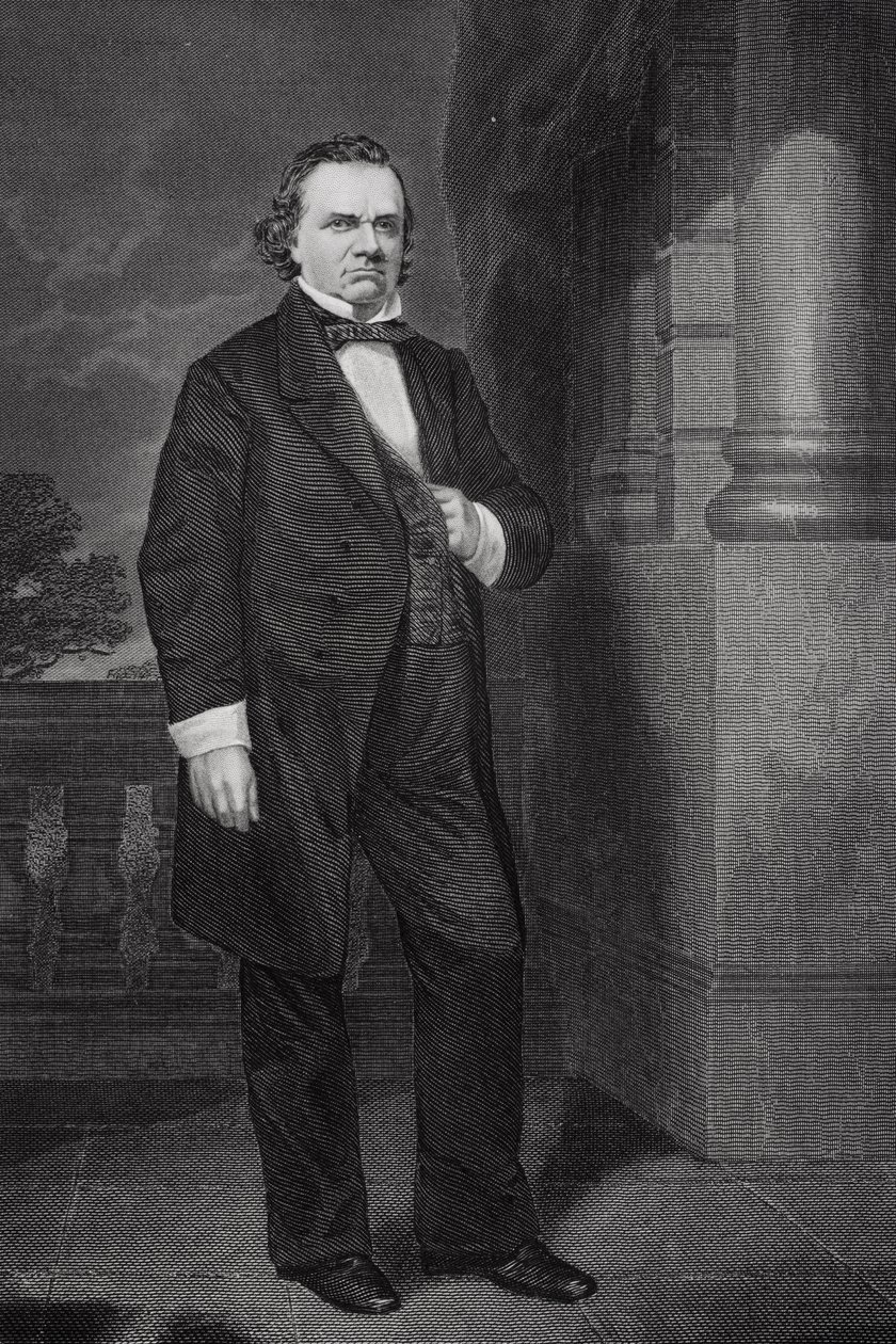 Ritratto di Stephen Arnold Douglas (1813-61) da Alonzo Chappel