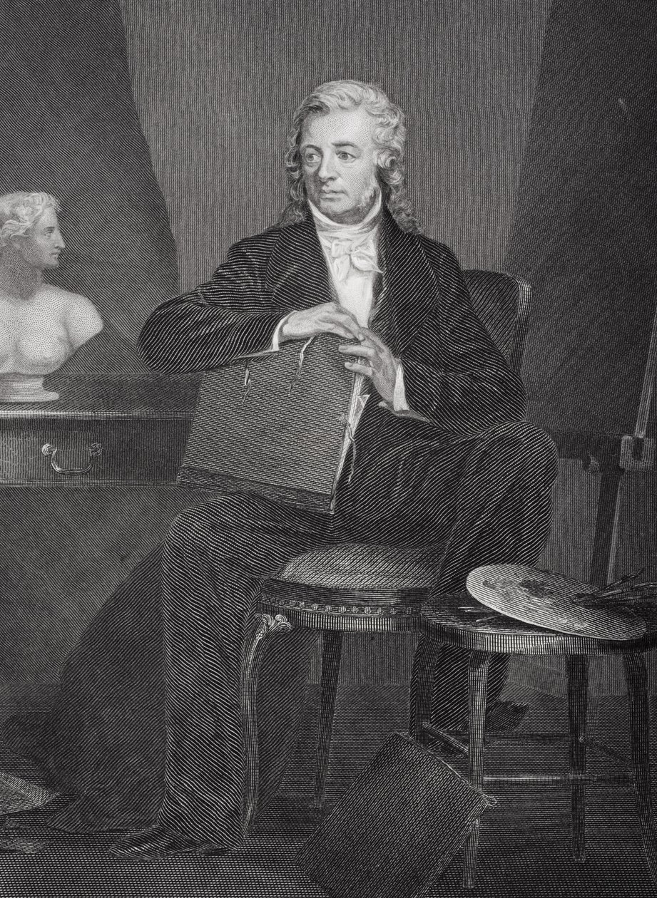 Ritratto di Washington Allston (1779-1843) da Alonzo Chappel