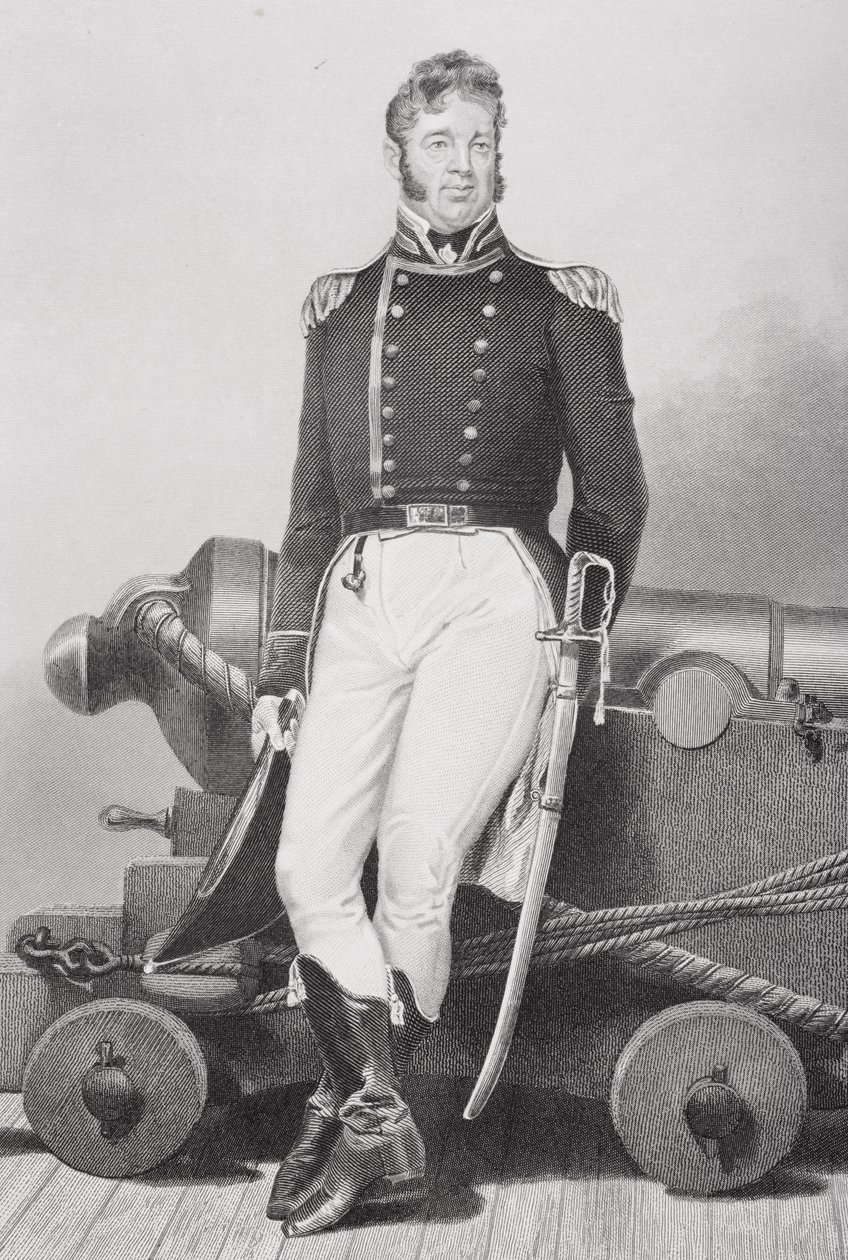 Ritratto di William Bainbridge (1774-1833) da Alonzo Chappel