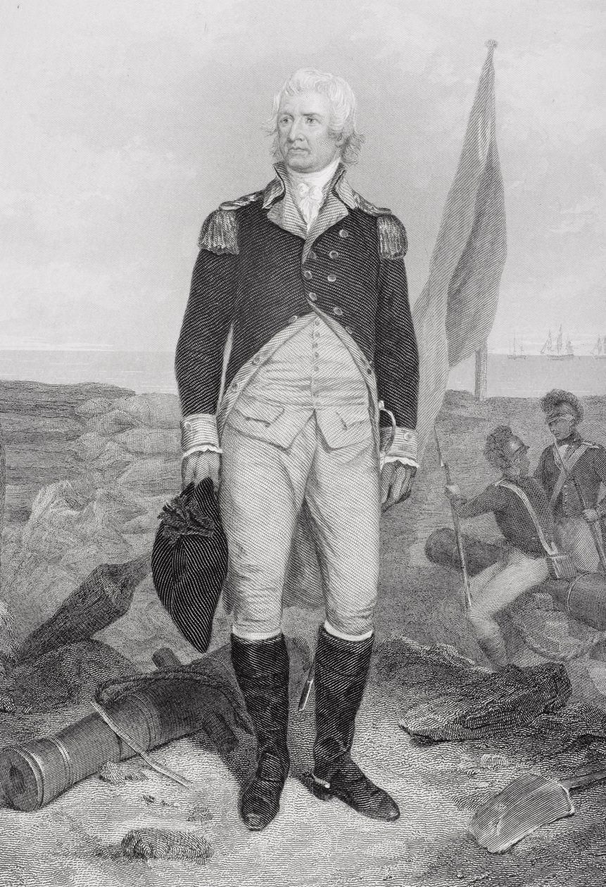 Ritratto di William Moultrie (1730-1805) da Alonzo Chappel