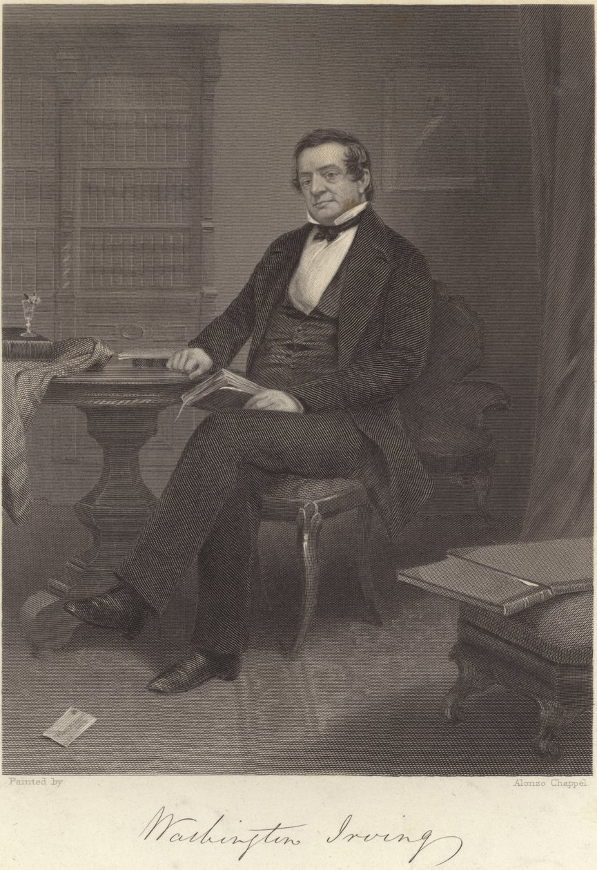 Washington Irving da Alonzo Chappel