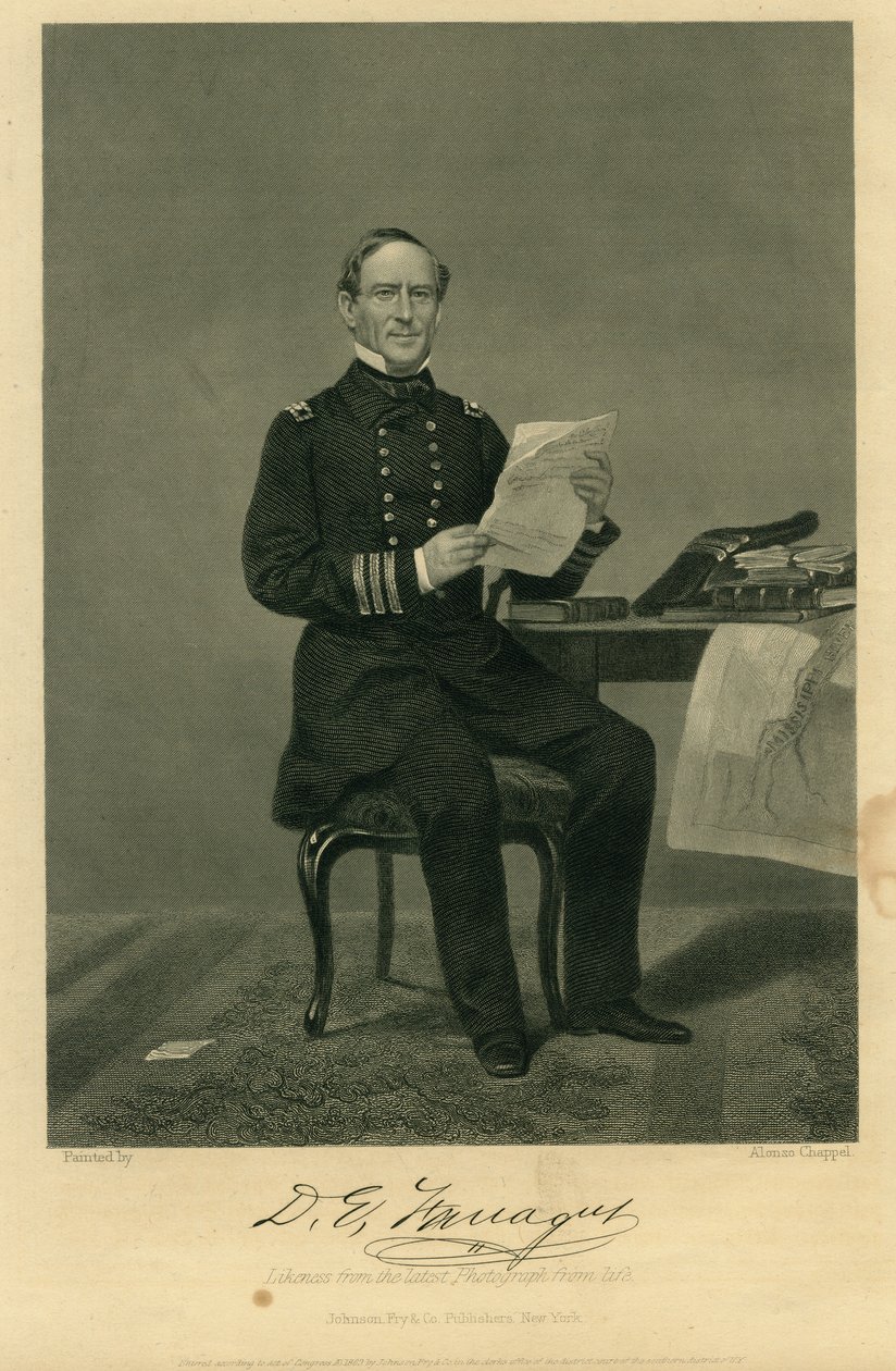 "Ammiraglio David Farragut" (Unione) da Alonzo Chappel