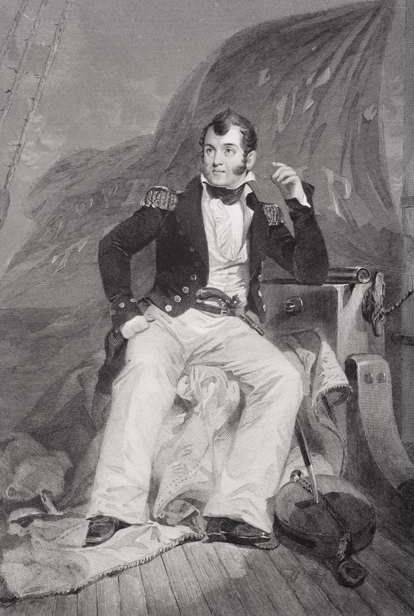 Ritratto di Oliver Hazard Perry (1785-1819) da Alonzo Chappel