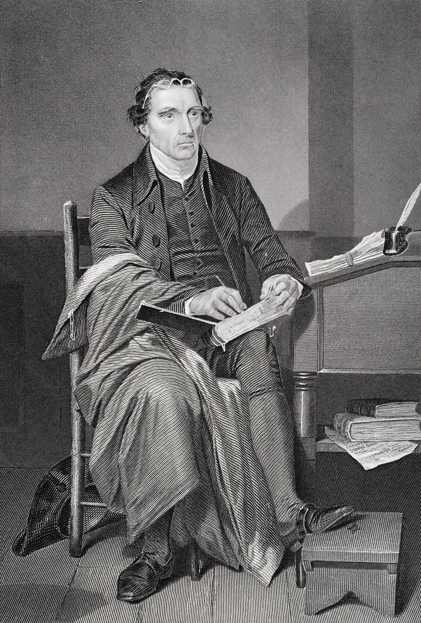 Ritratto di Patrick Henry (1736-99) da Alonzo Chappel