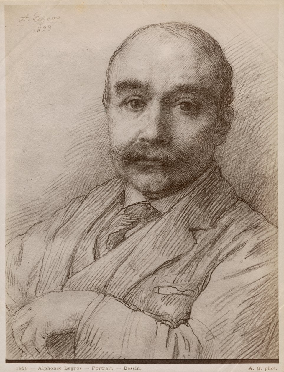 M. Adams, 1899 da Alphonse Legros