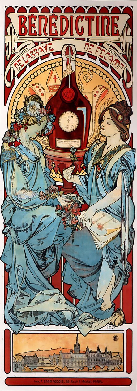 Benedettini da Alphonse Mucha