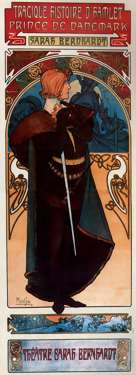 Amleto da Alphonse Mucha