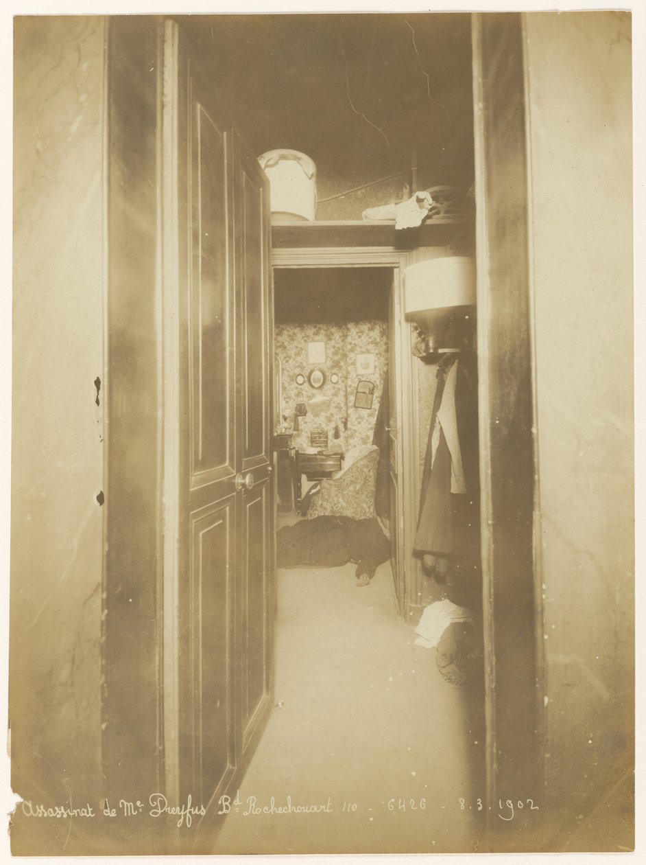 Assassinio di Madame Dreyfus da Alphonse Bertillon