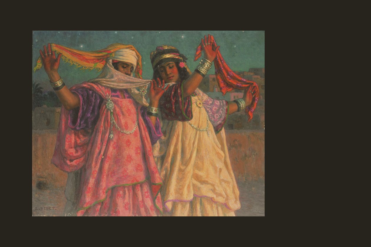 La danza della sciarpa da Alphonse Etienne Dinet