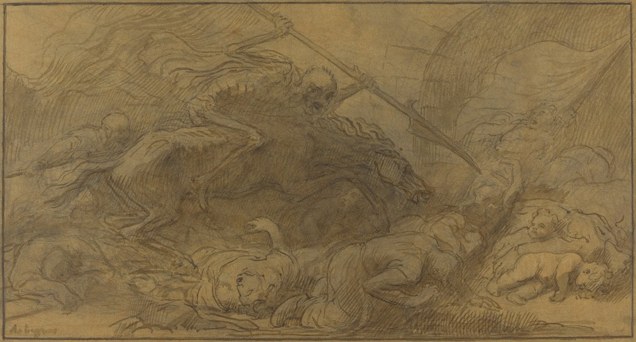 Dopo la battaglia da Alphonse Legros