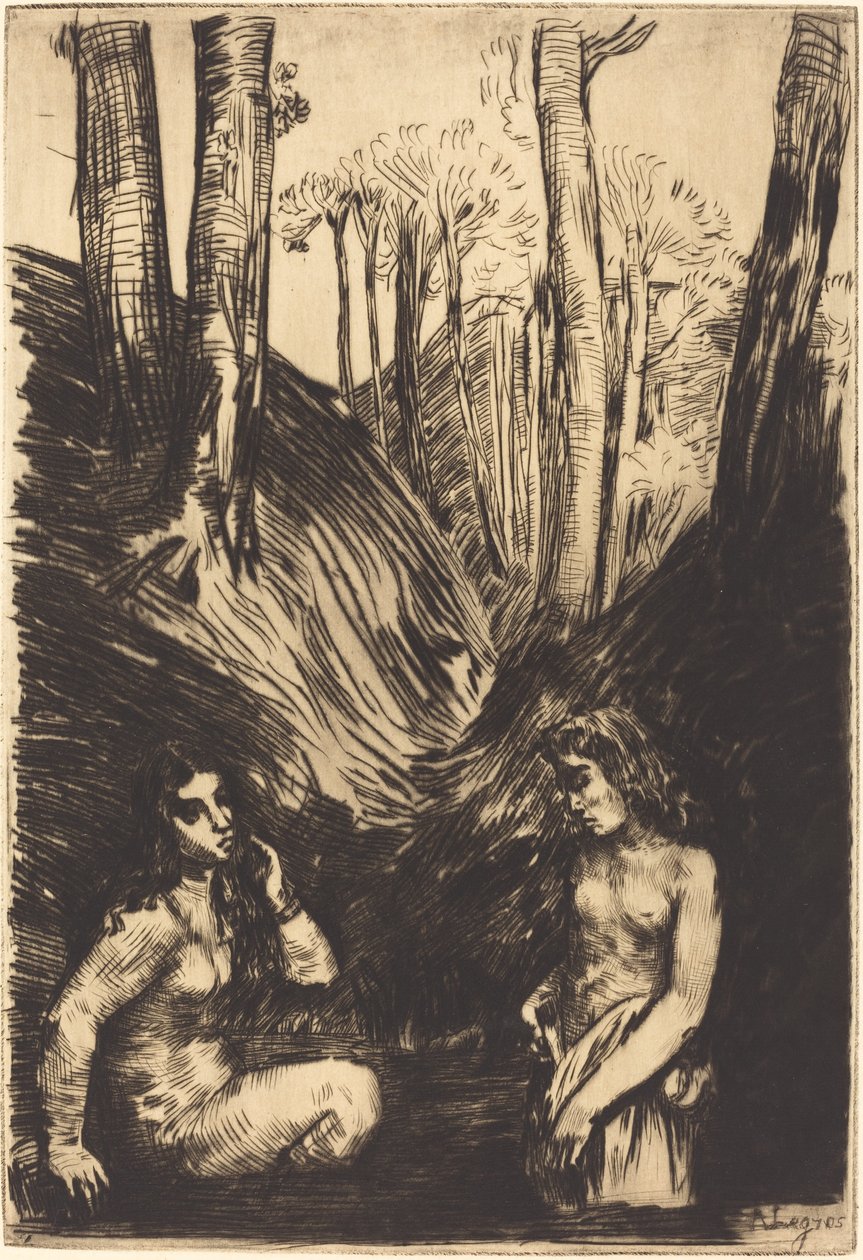 Bagnanti da Alphonse Legros