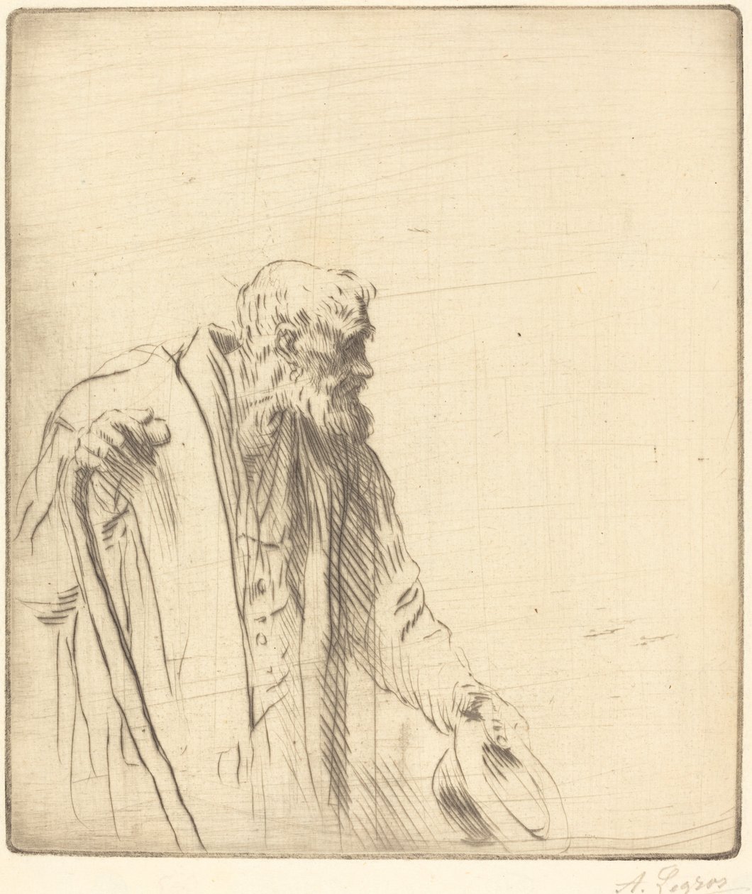 Mendicante da Alphonse Legros
