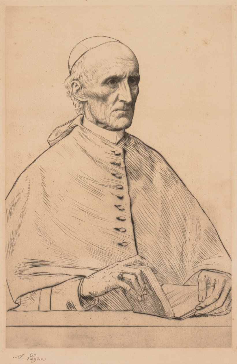 Cardinale Manning da Alphonse Legros
