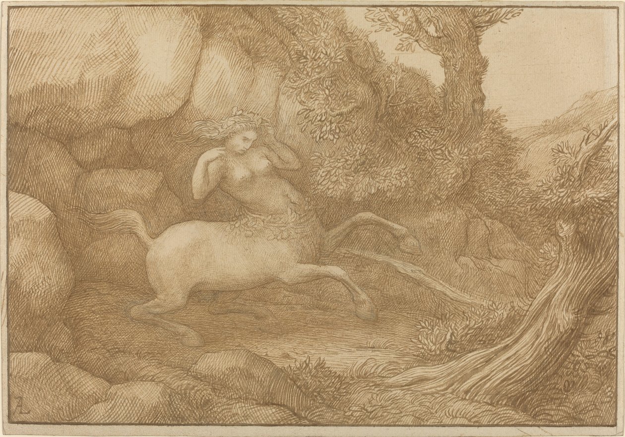 Donna centauro da Alphonse Legros