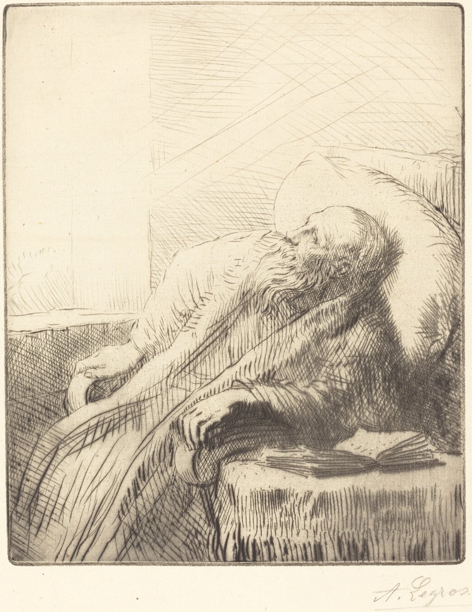 Convalescente da Alphonse Legros