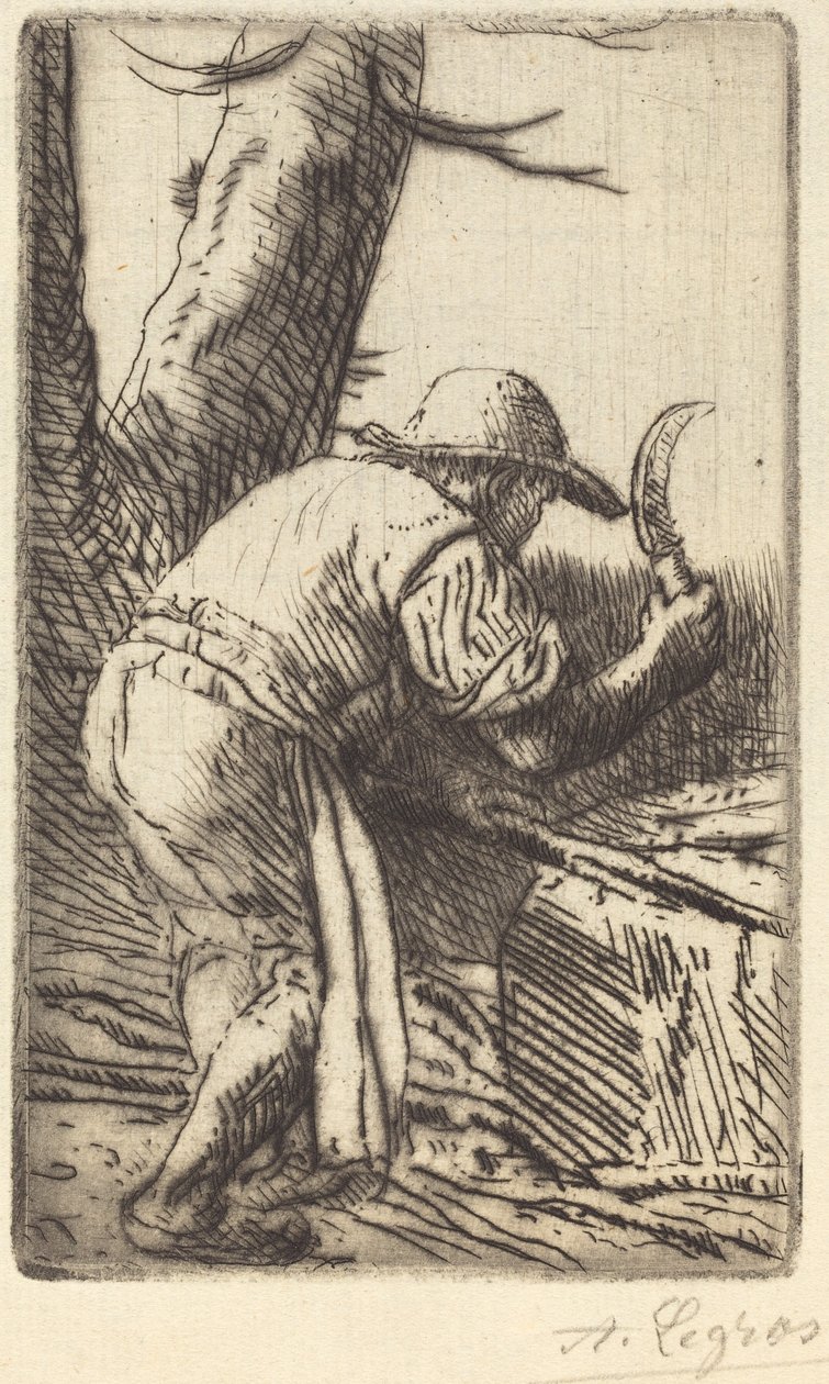 Tagliatore di Fascine da Alphonse Legros