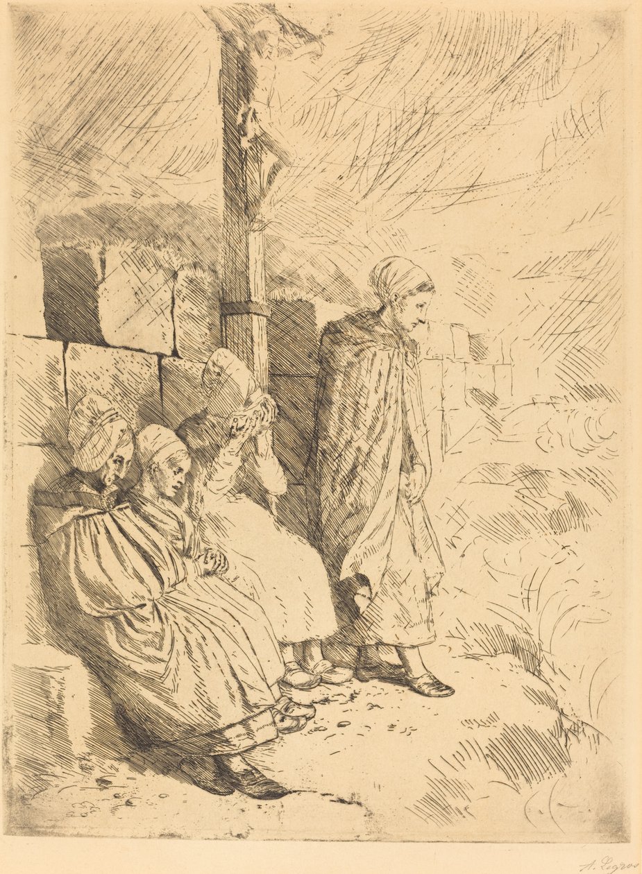 Mogli di pescatori da Alphonse Legros