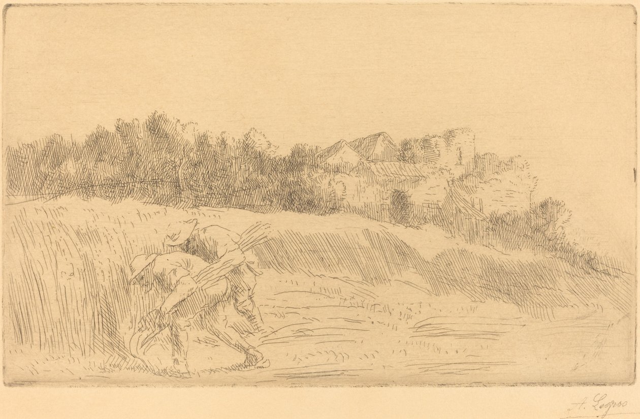 I mietitori da Alphonse Legros