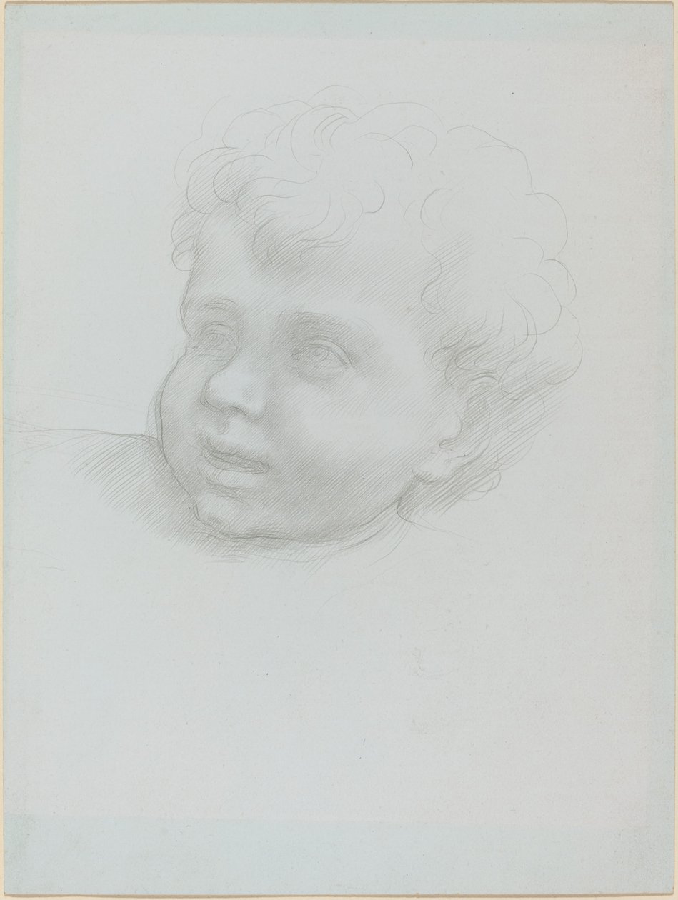 Testa di un bambino da Alphonse Legros