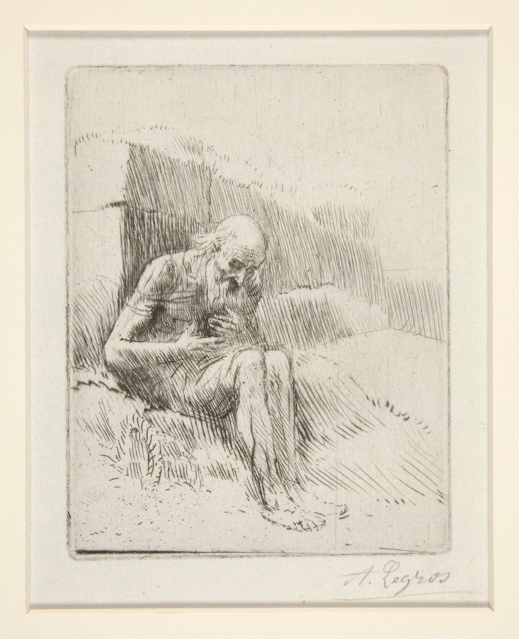 Giobbe da Alphonse Legros