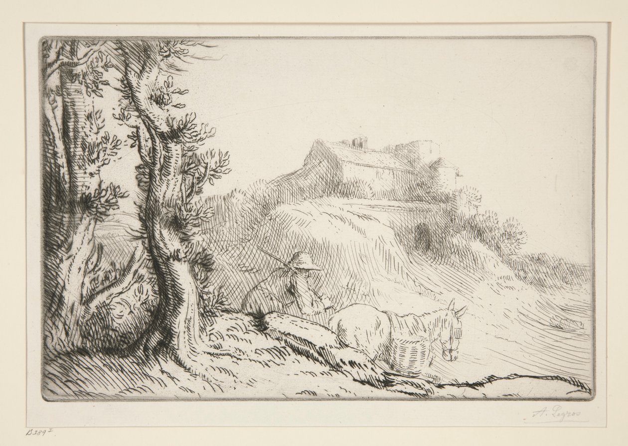 La Fattoria sulla Collina da Alphonse Legros