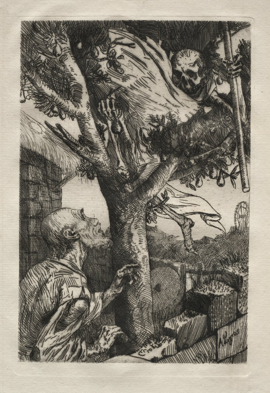 La morte nel pero da Alphonse Legros