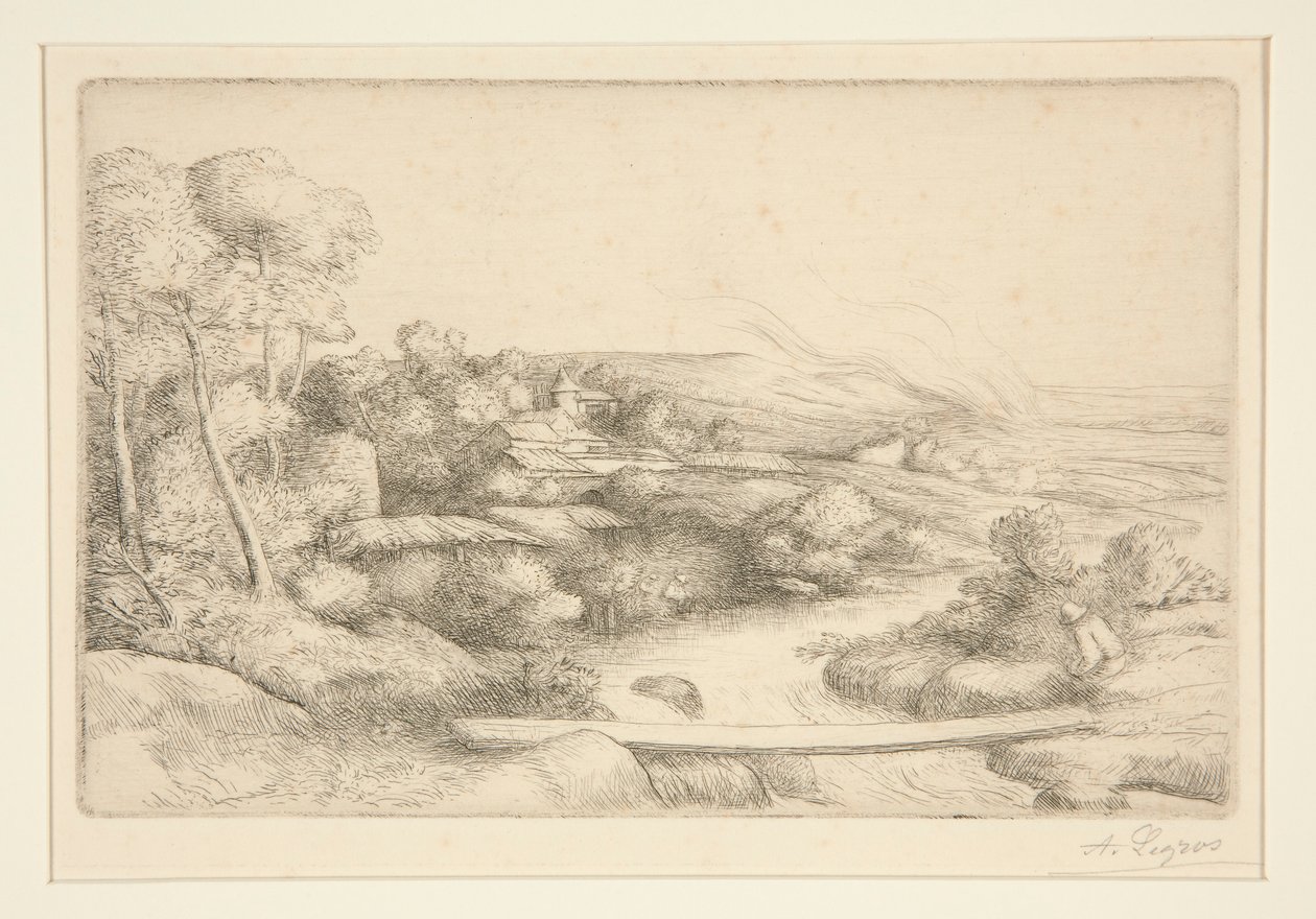La passerella da Alphonse Legros
