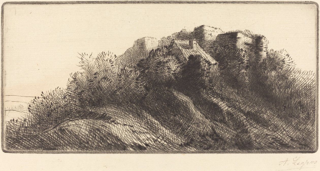 Paesaggio (Paysage) da Alphonse Legros