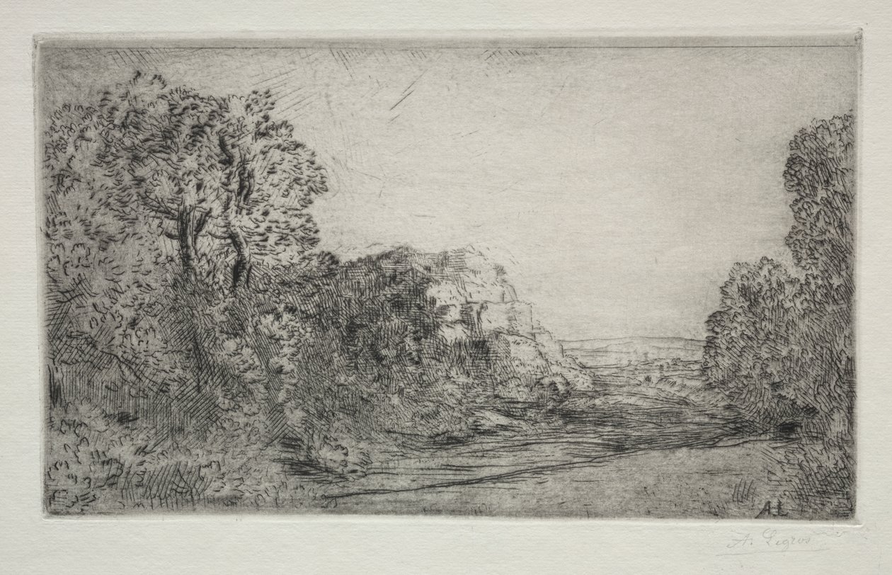 Paesaggio: Alba da Alphonse Legros