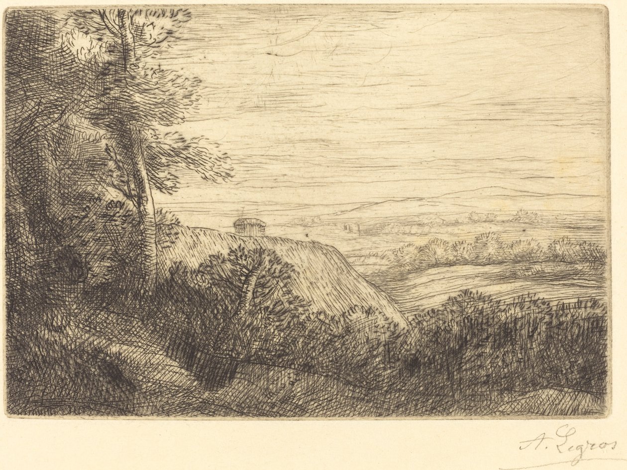 Ultimi raggi Les derniers rayons da Alphonse Legros