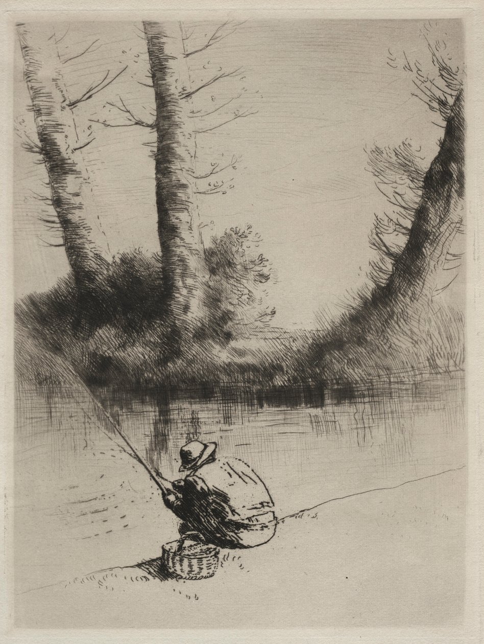 Il Pescatore alla Linea da Alphonse Legros