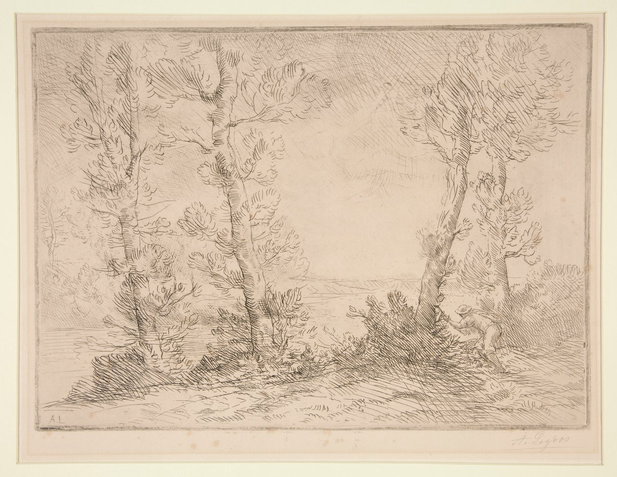 Il pescatore di salmoni da Alphonse Legros