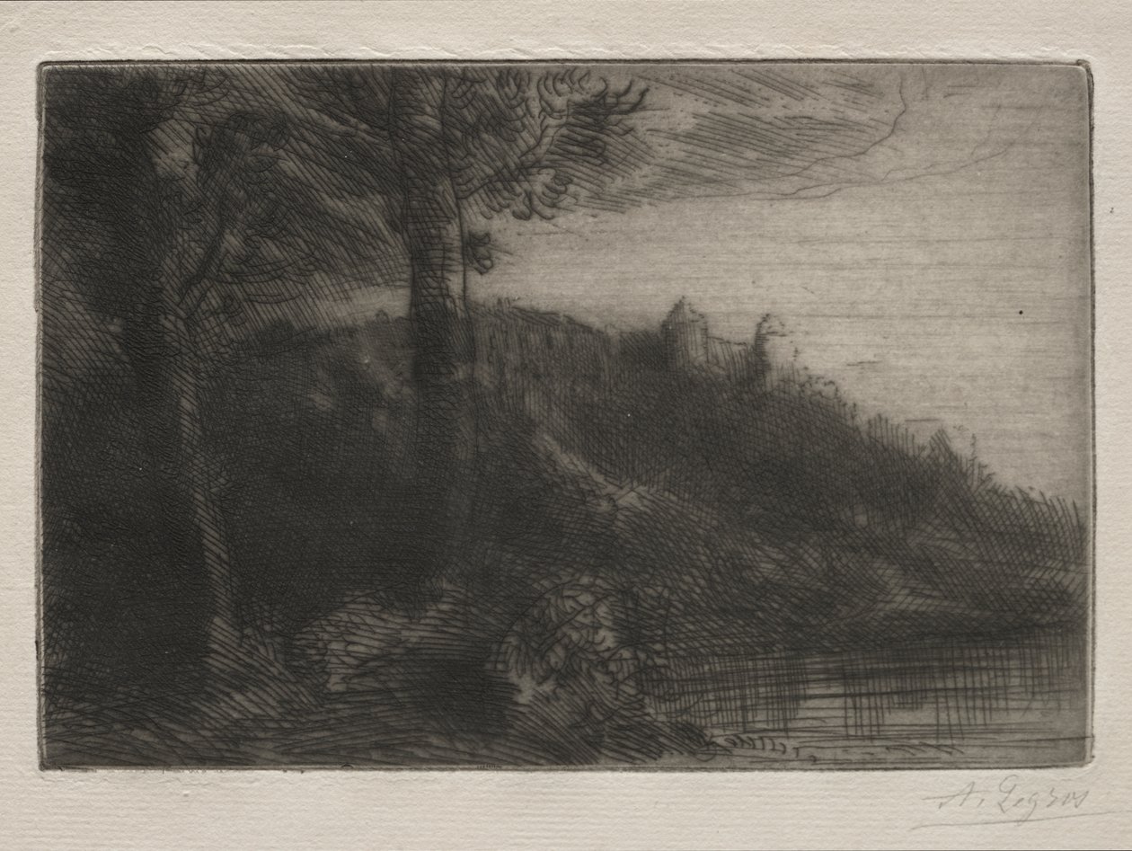 Il piccolo ponte da Alphonse Legros
