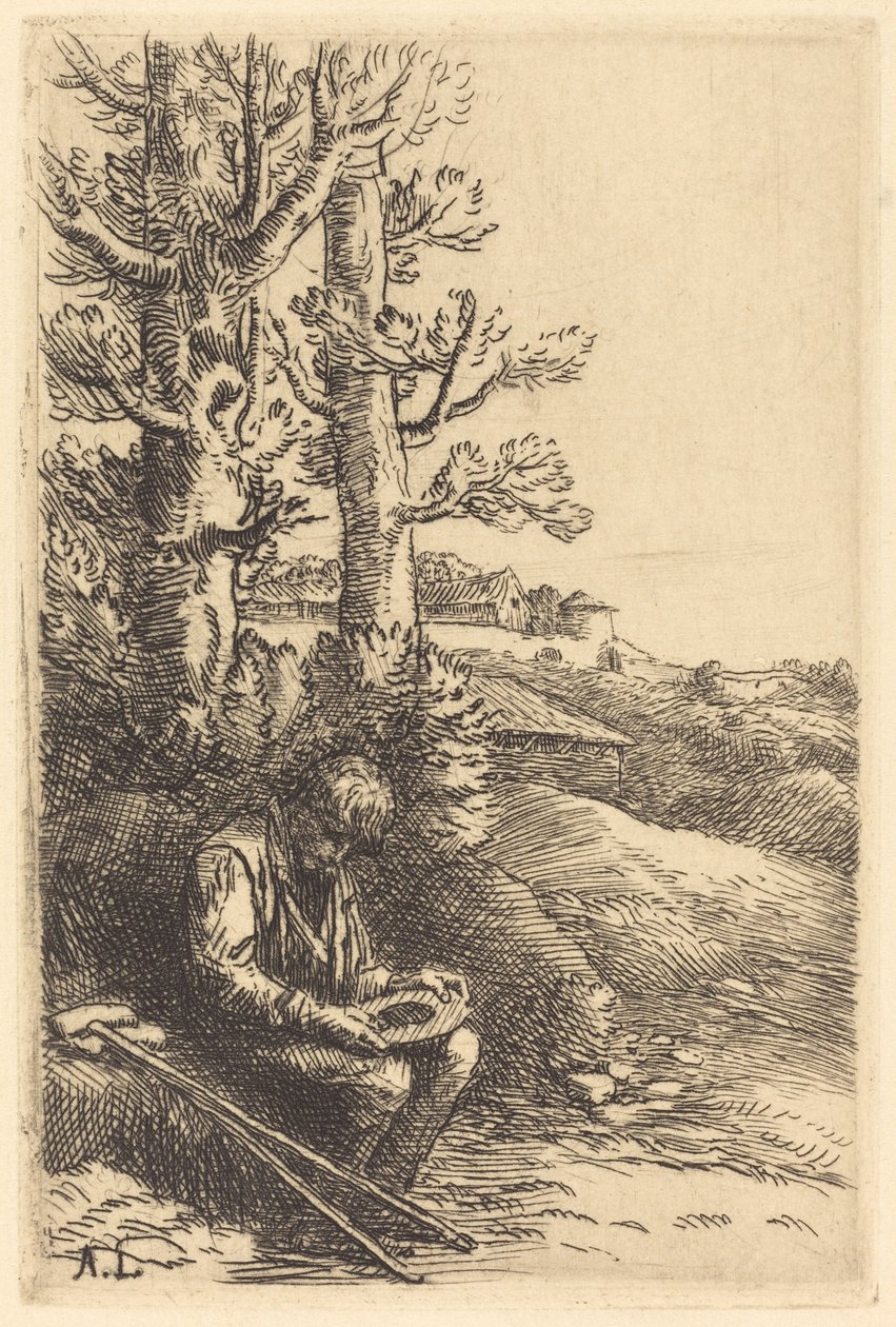 Il Piccolo Mendicante da Alphonse Legros