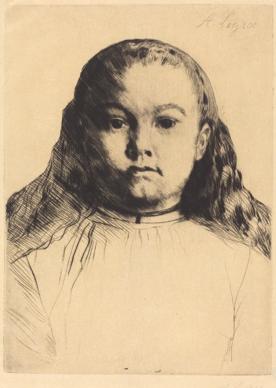 La piccola Marie da Alphonse Legros