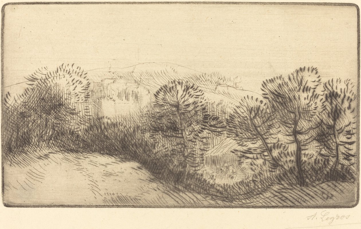 Vicino ai boschi da Alphonse Legros