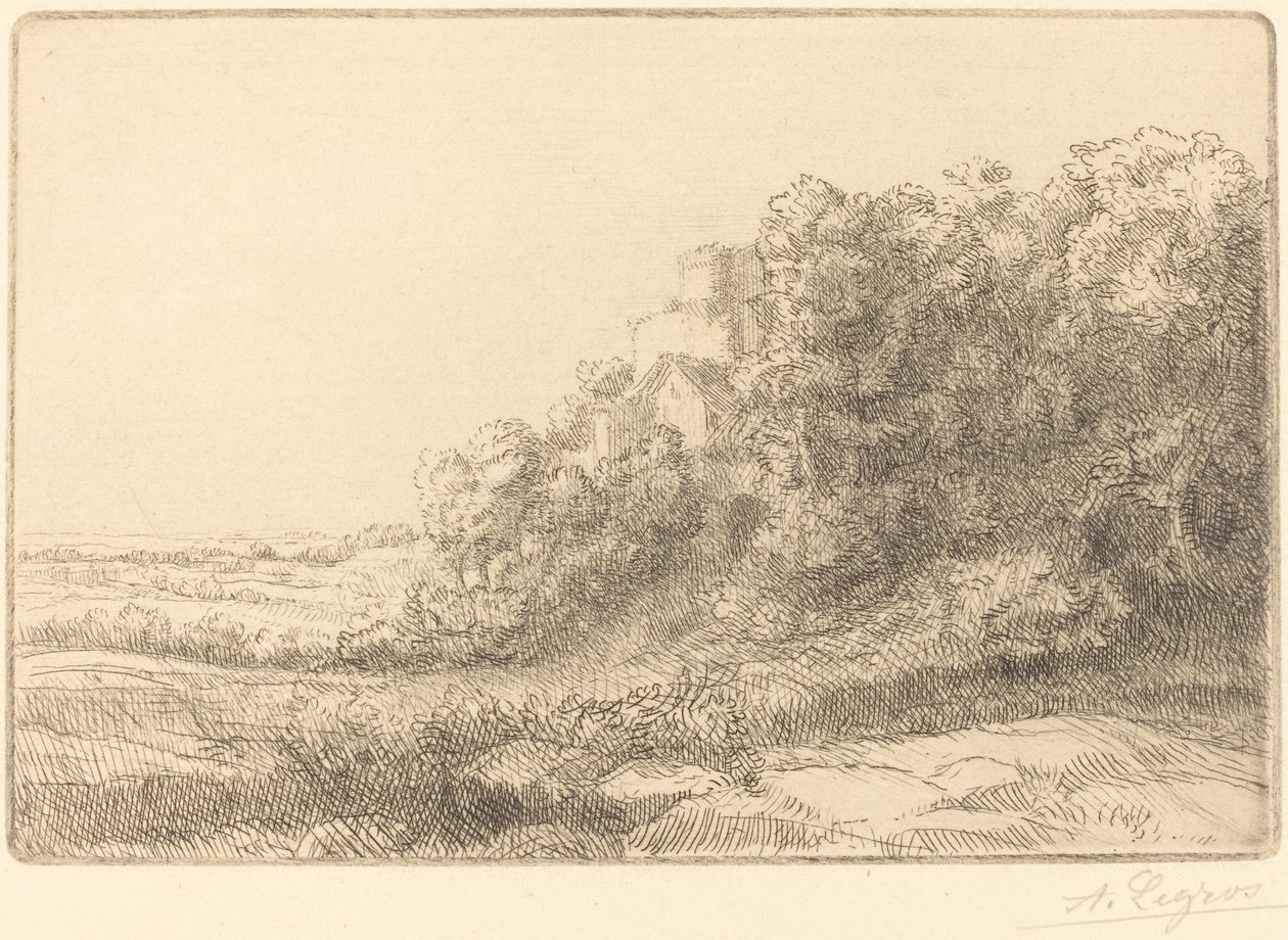 Vecchio castello da Alphonse Legros