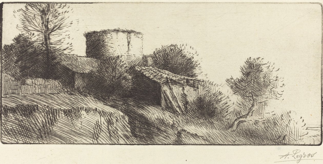 La Torre dei Piccioni (La tour aux pigeons) da Alphonse Legros