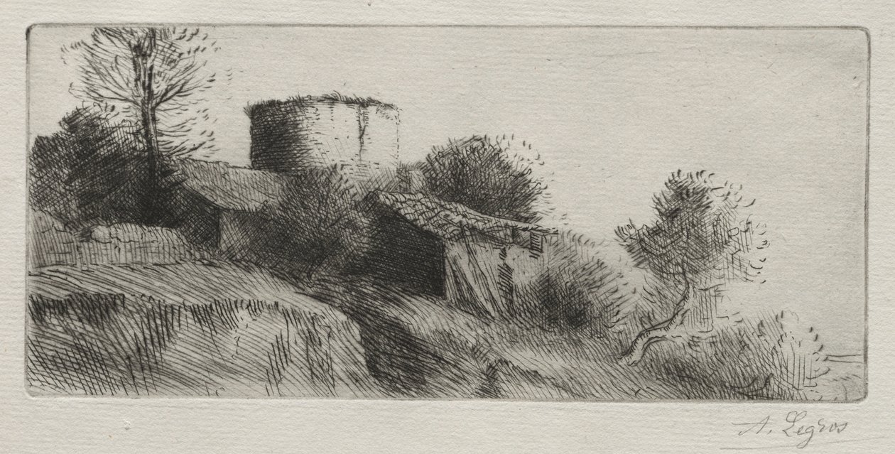 Torre dei piccioni da Alphonse Legros