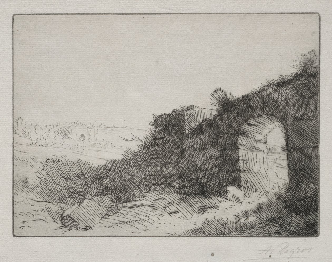 Rovine romane da Alphonse Legros
