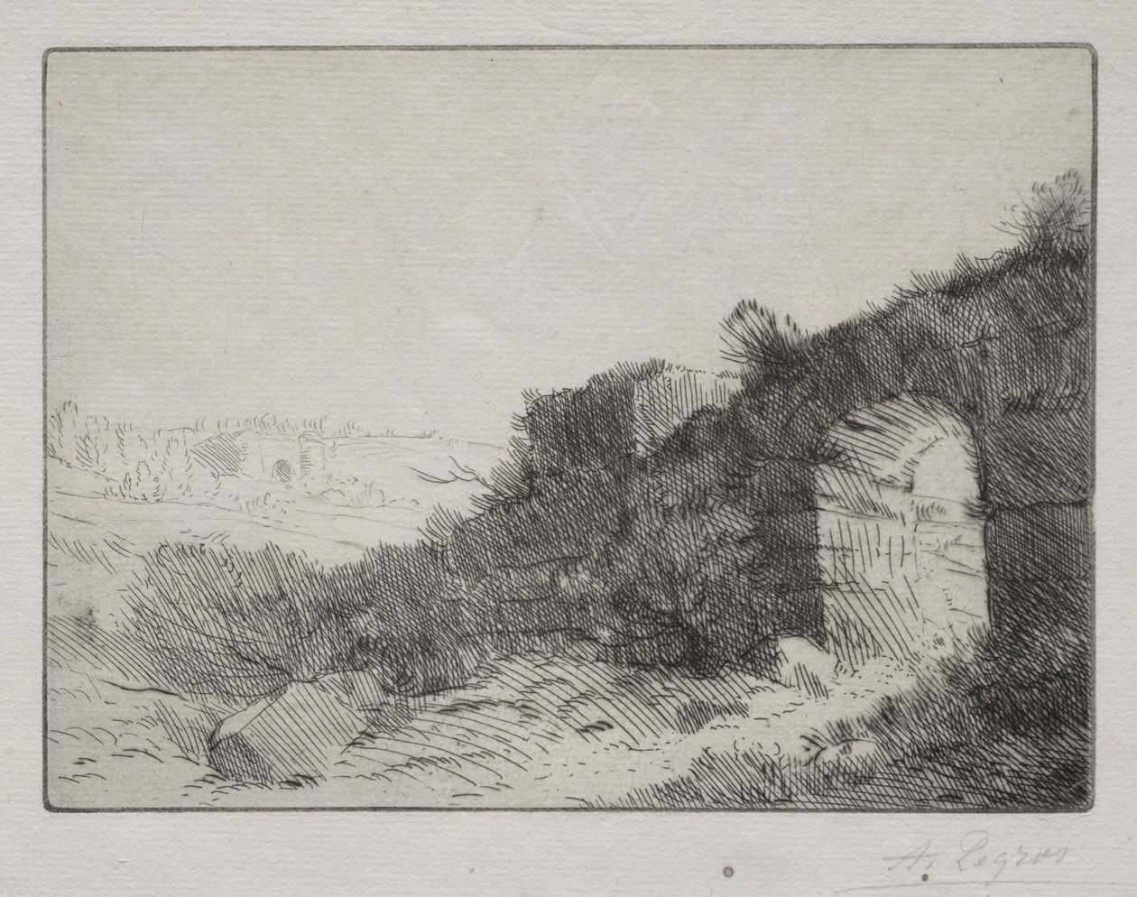 Rovine romane da Alphonse Legros
